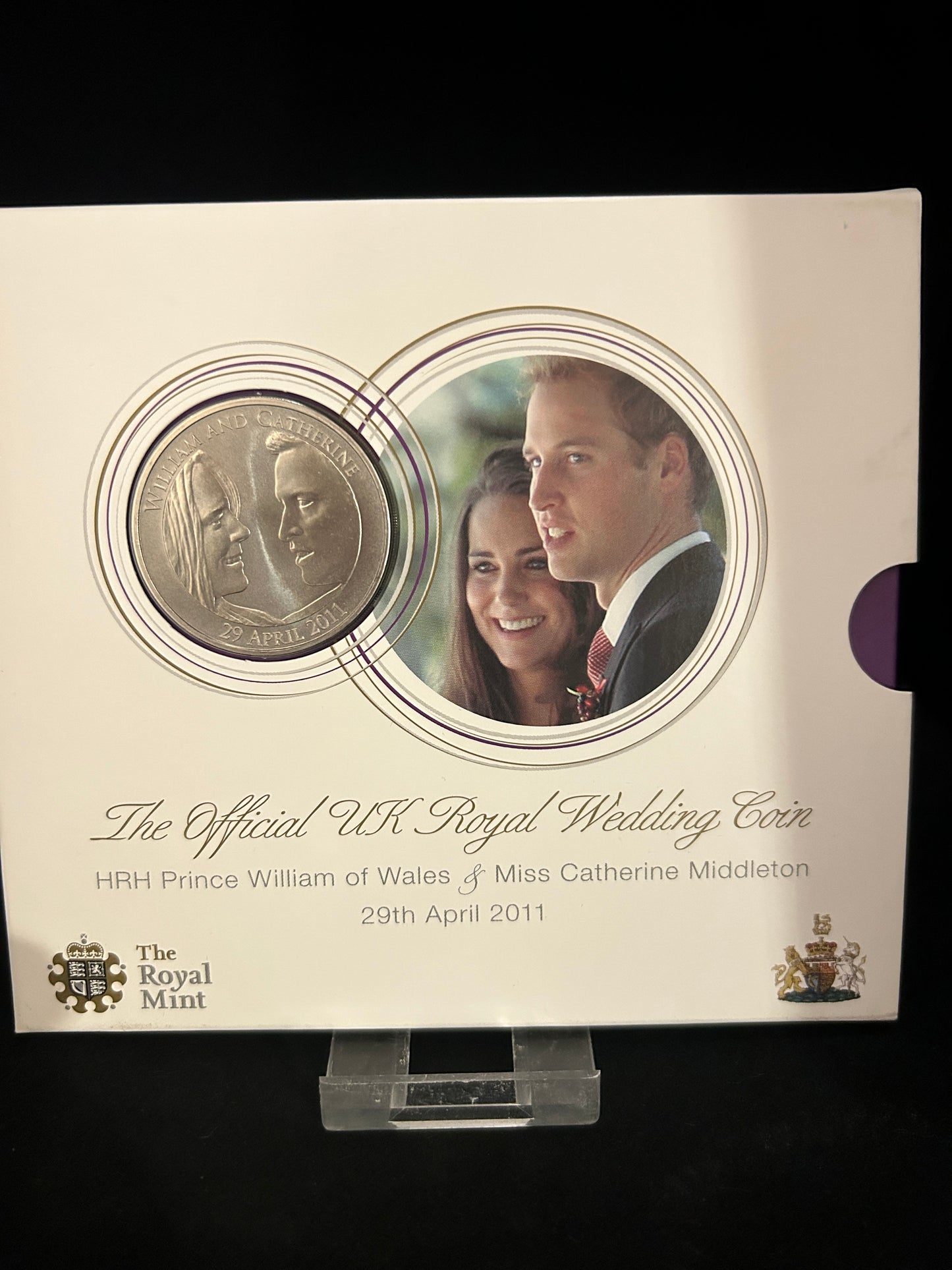 2011 HRH William and Katherine Wedding Coin