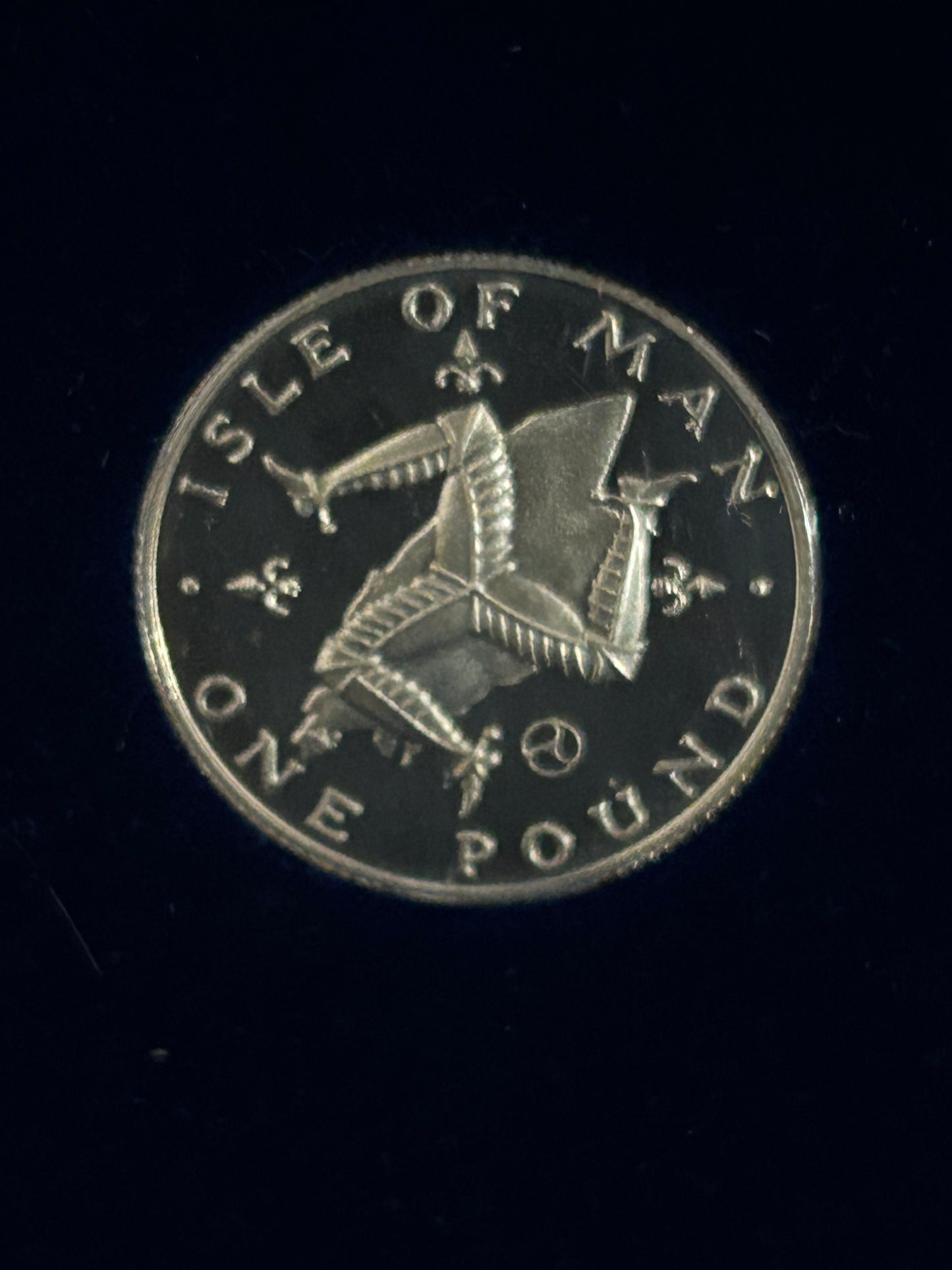1979 Isle of Man Silver Proof £1 Coin
