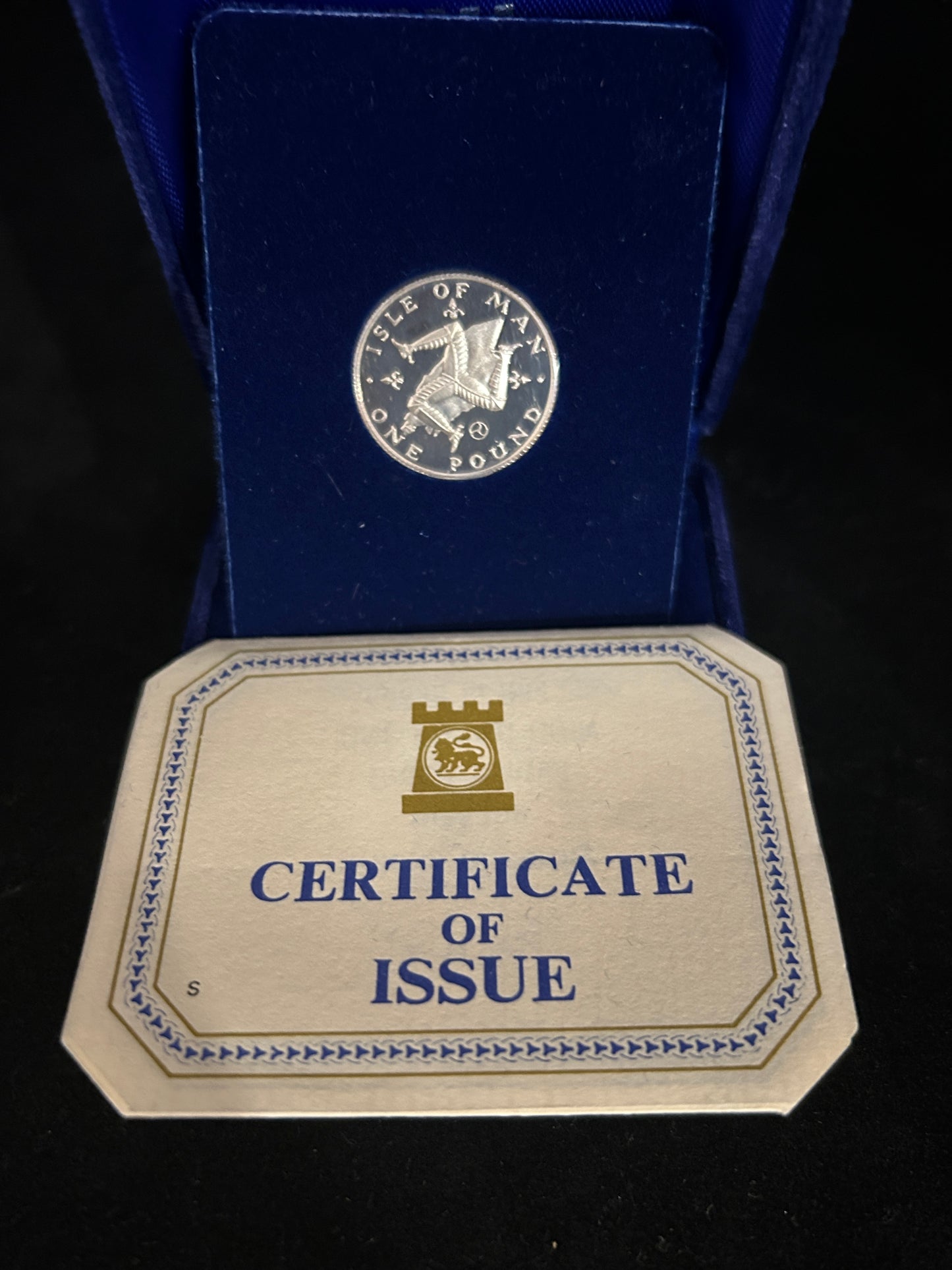 1979 Isle of Man Silver Proof £1 Coin