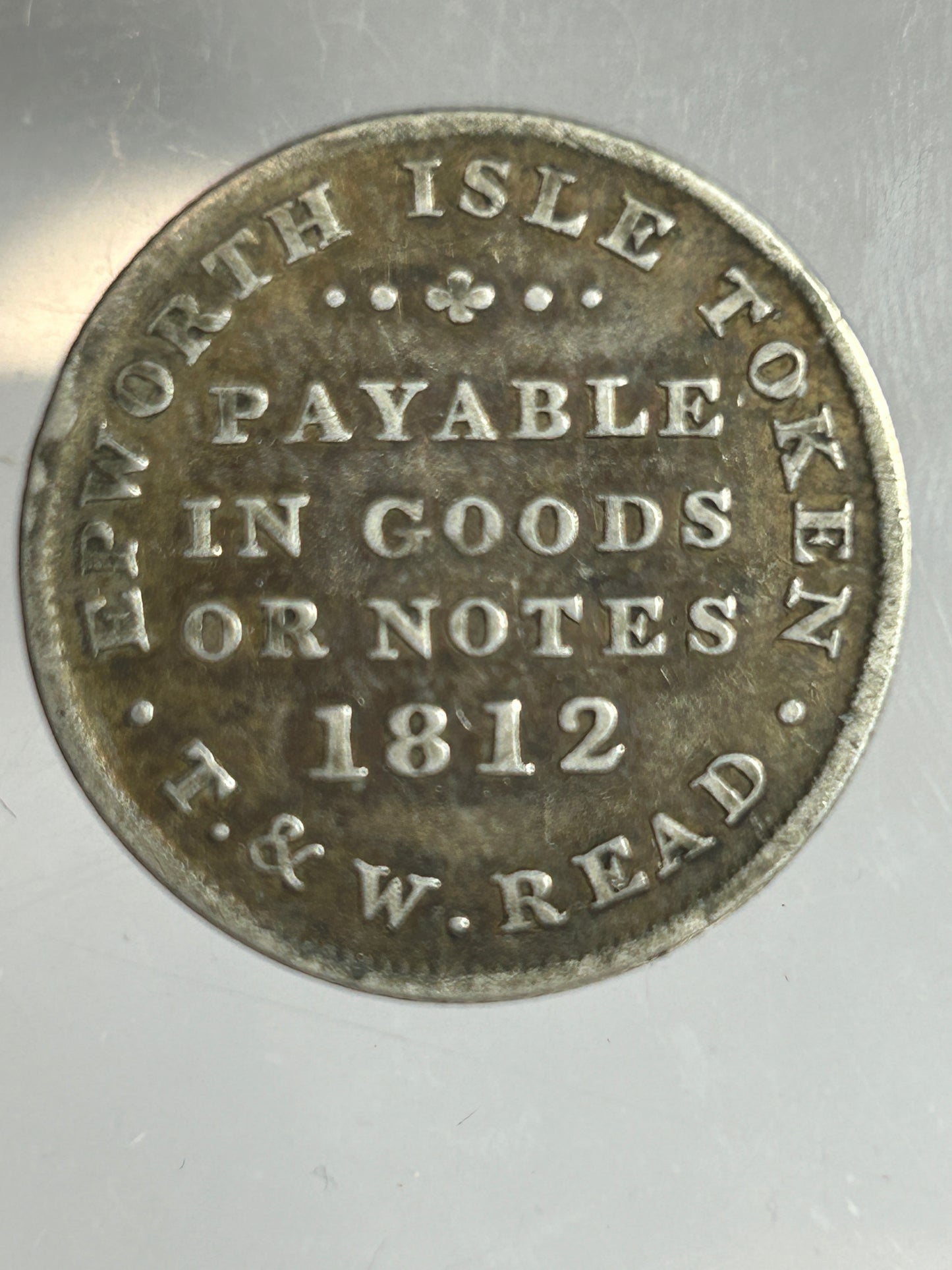 1812 Epworth Isle T & W Read Token