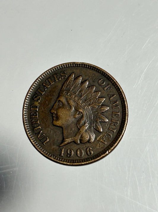 1908 Indian Head One Cent