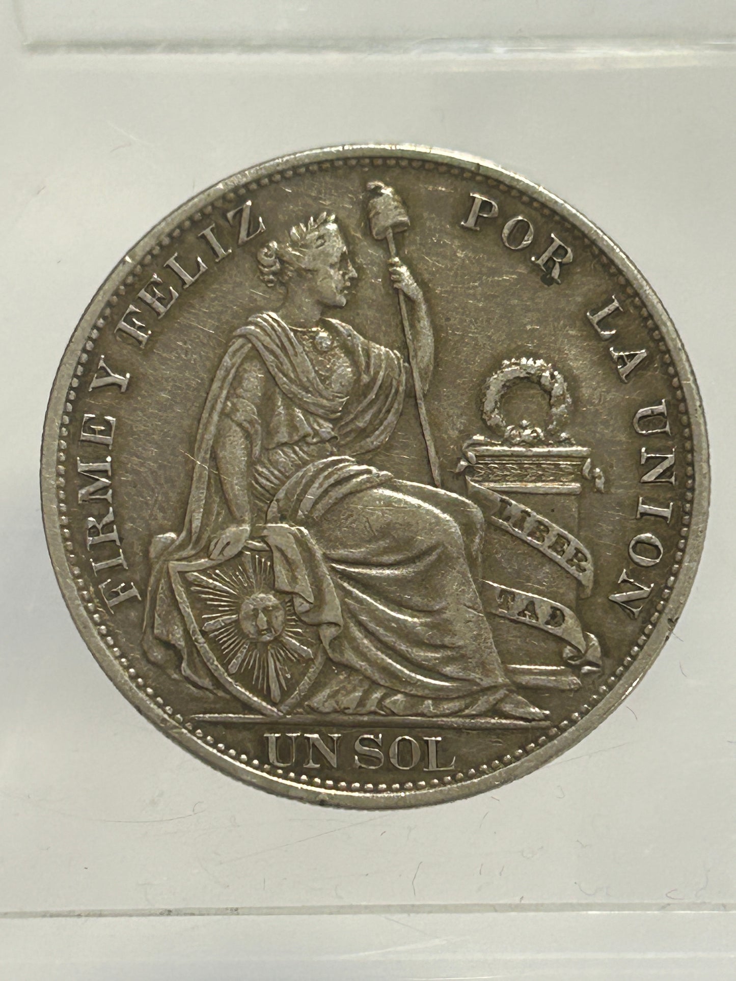 1896 Peru Sol