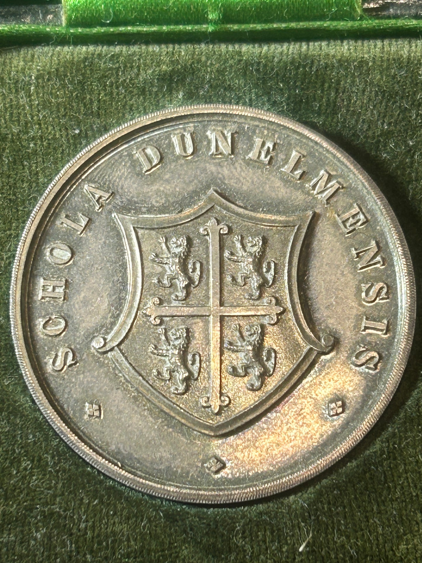 Silver Award Medallion-Schola Dunelmensis