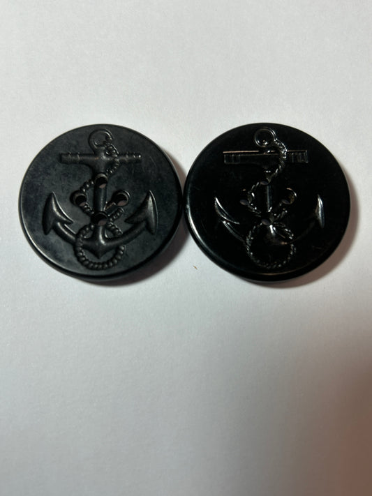 German Kriegsmarine Buttons Pair