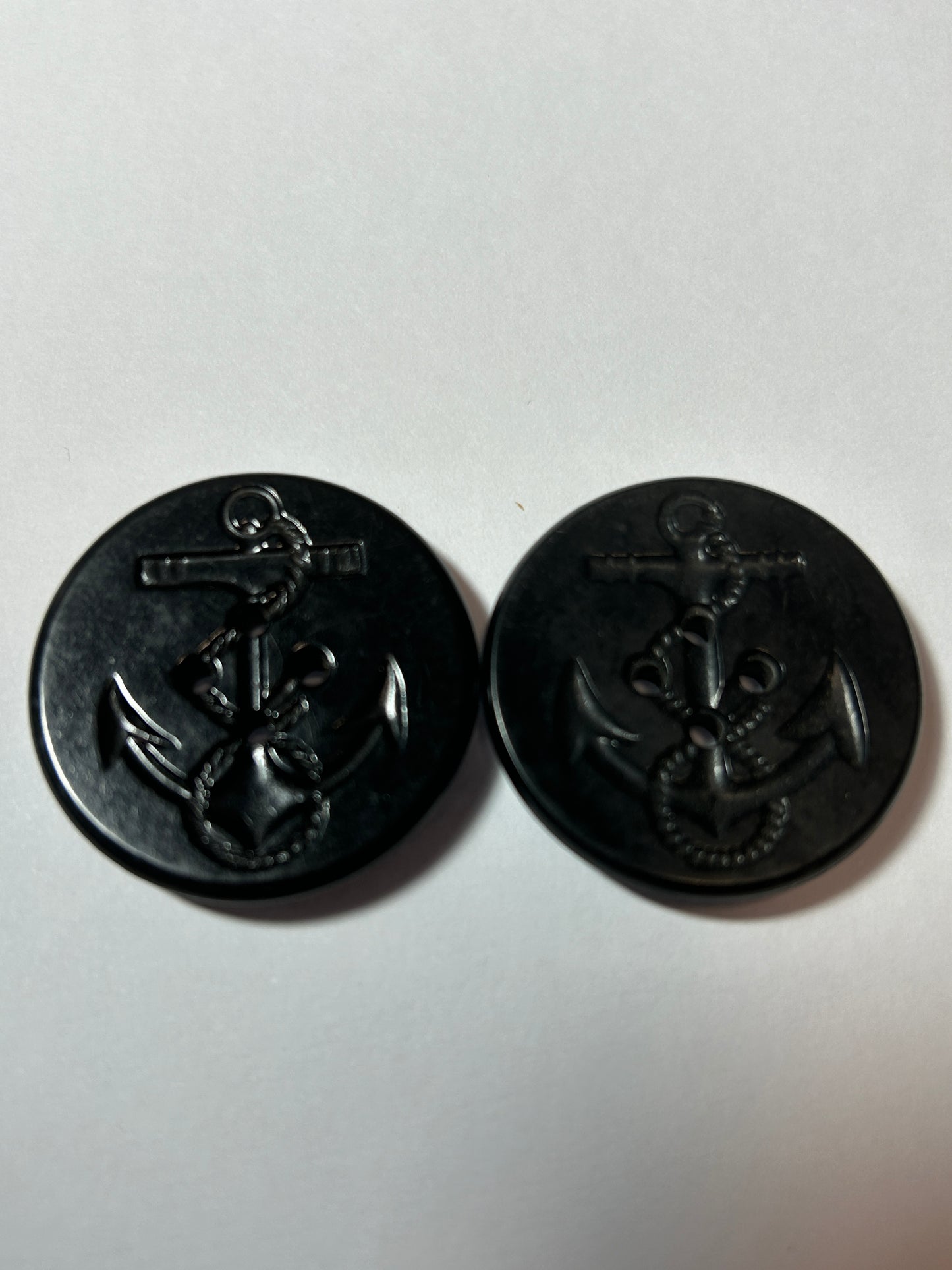 German Kriegsmarine Buttons Pair