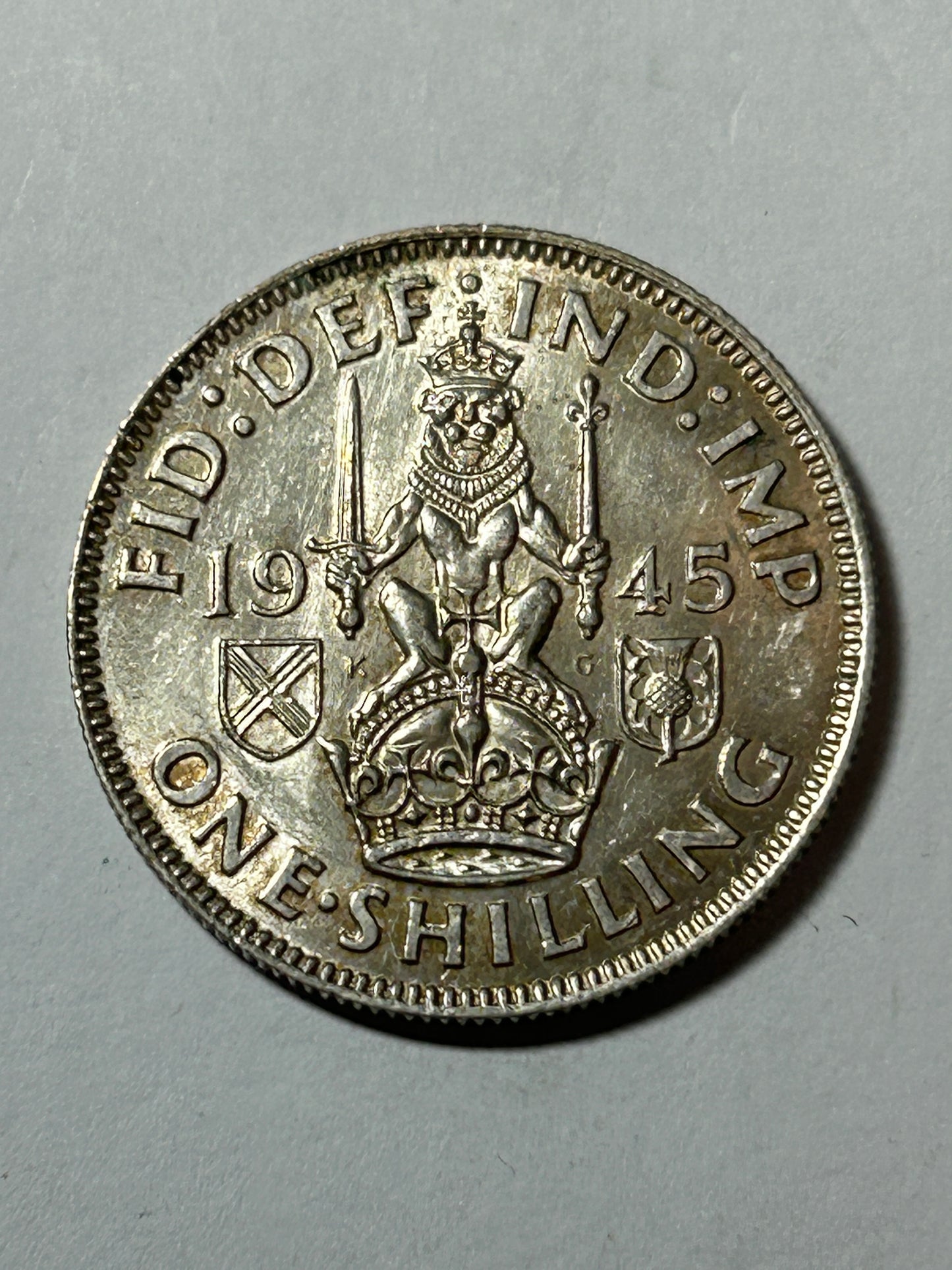 1945 George VI Scottish Shilling