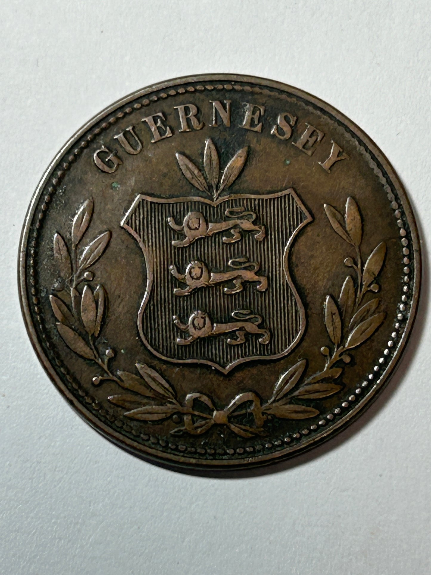 1864 Guernsey 8 Doubles