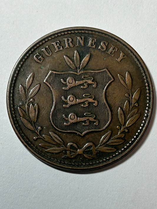 1864 Guernsey 8 Doubles