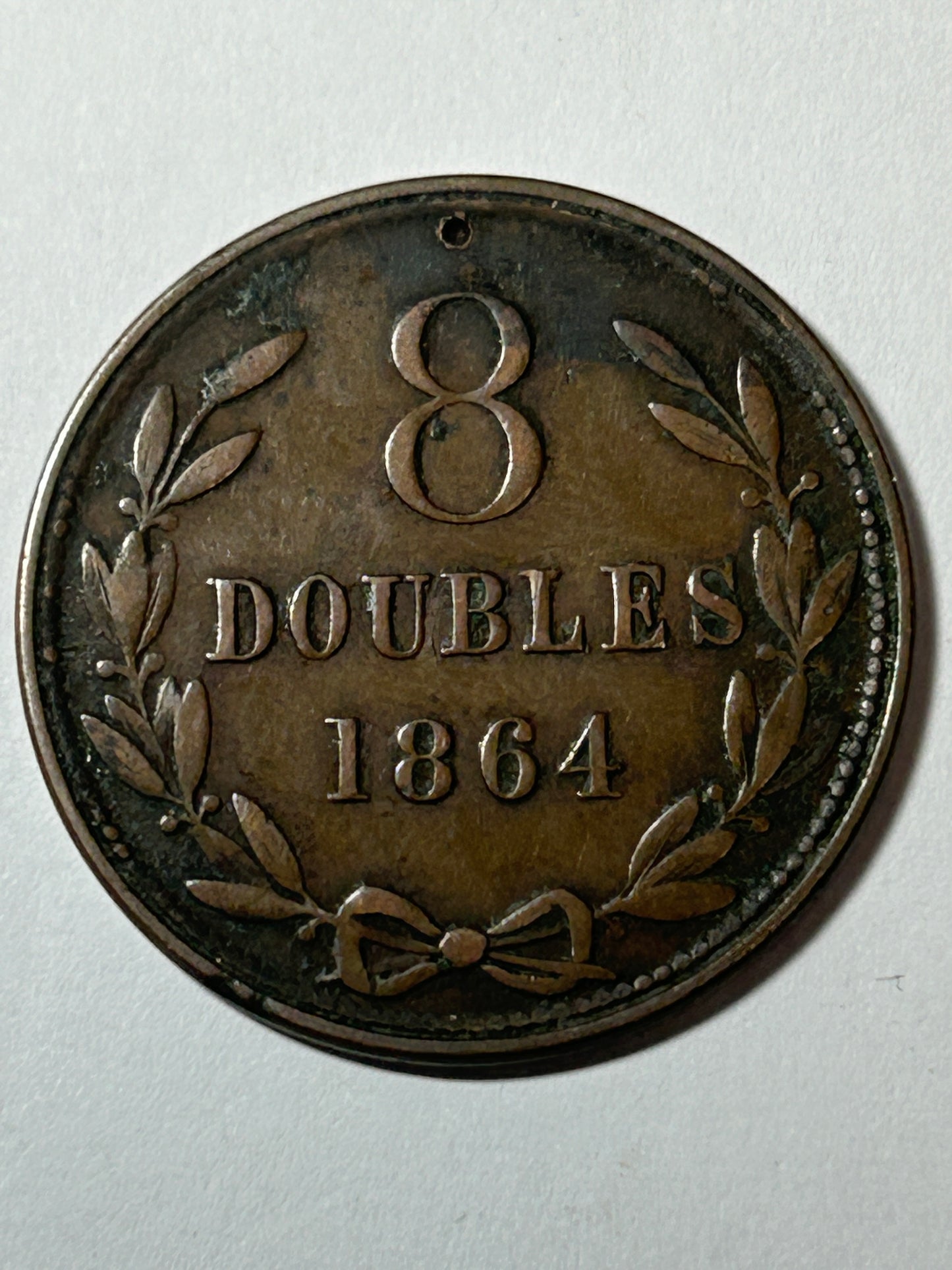 1864 Guernsey 8 Doubles