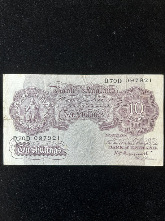 1934-1949 Peppiatt 10 Shillings