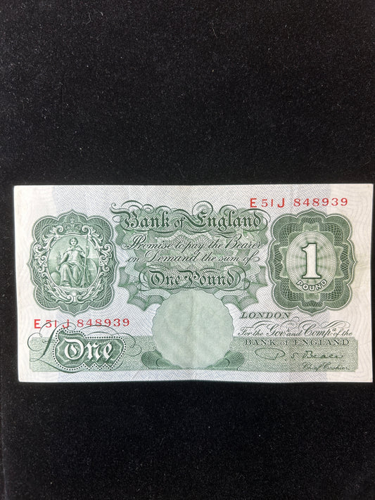 1949-1954 P.S. Beale £1 Note