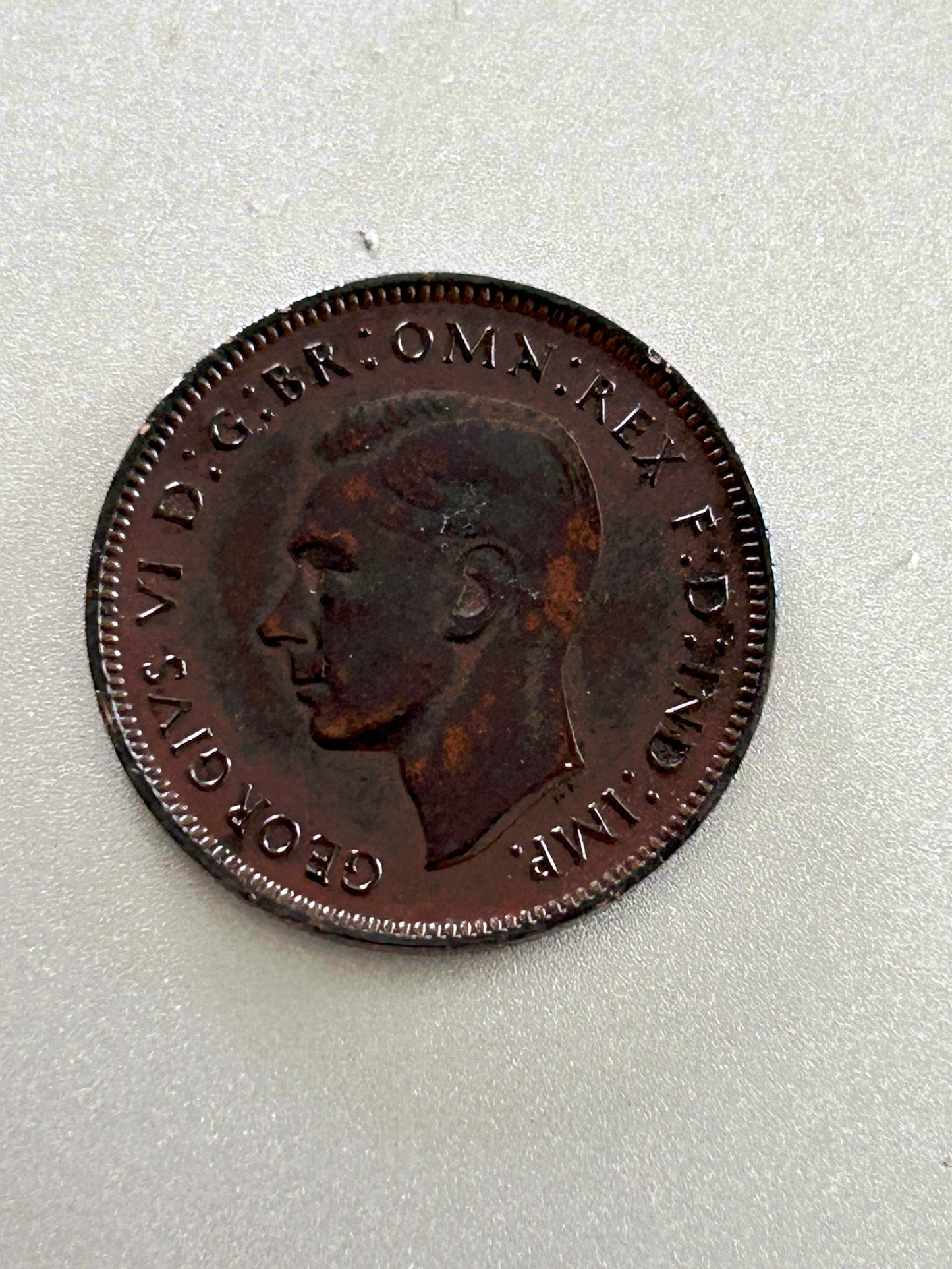 1944 George VI Farthing