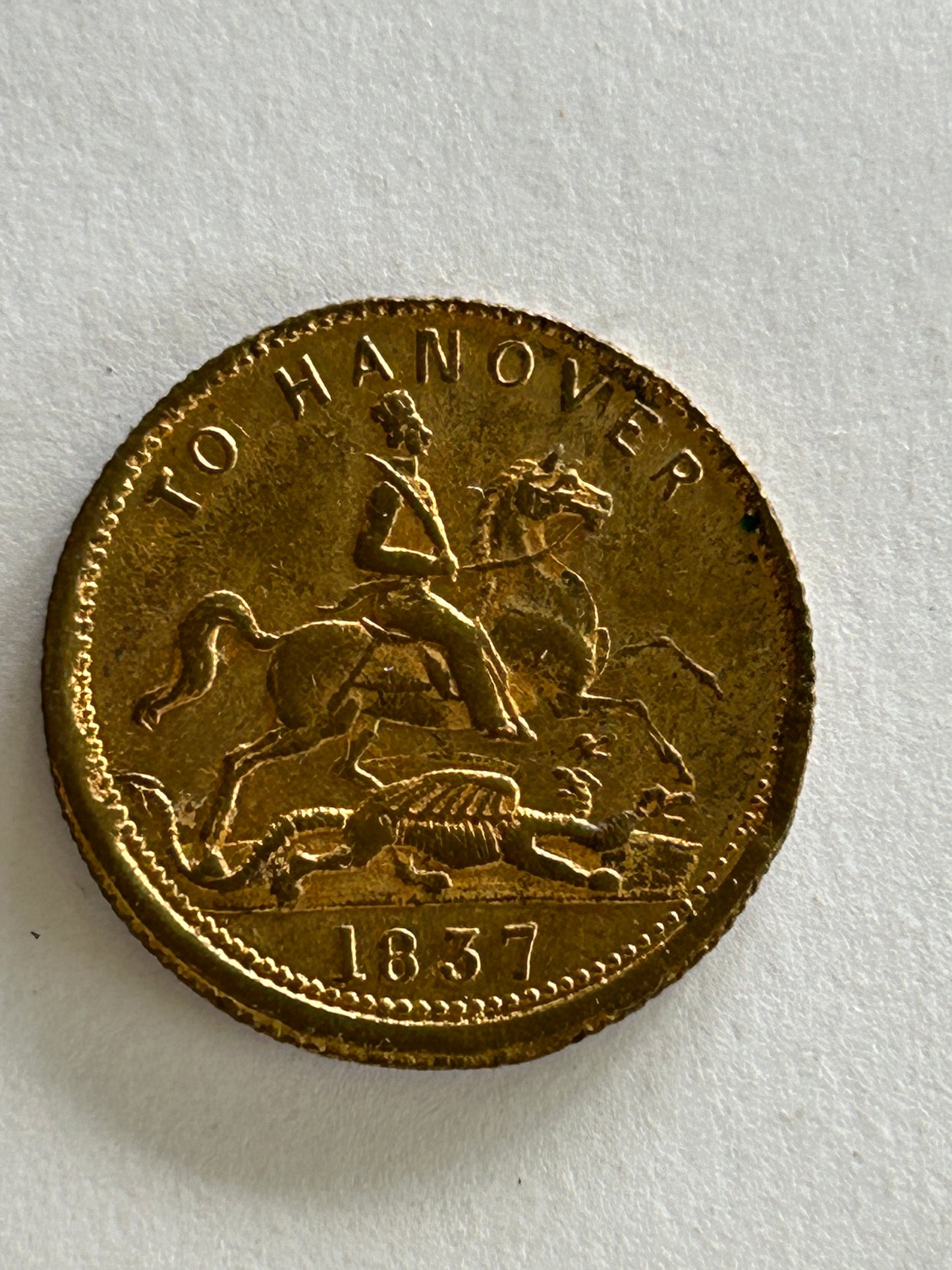 1837 Queen Victoria counter Token