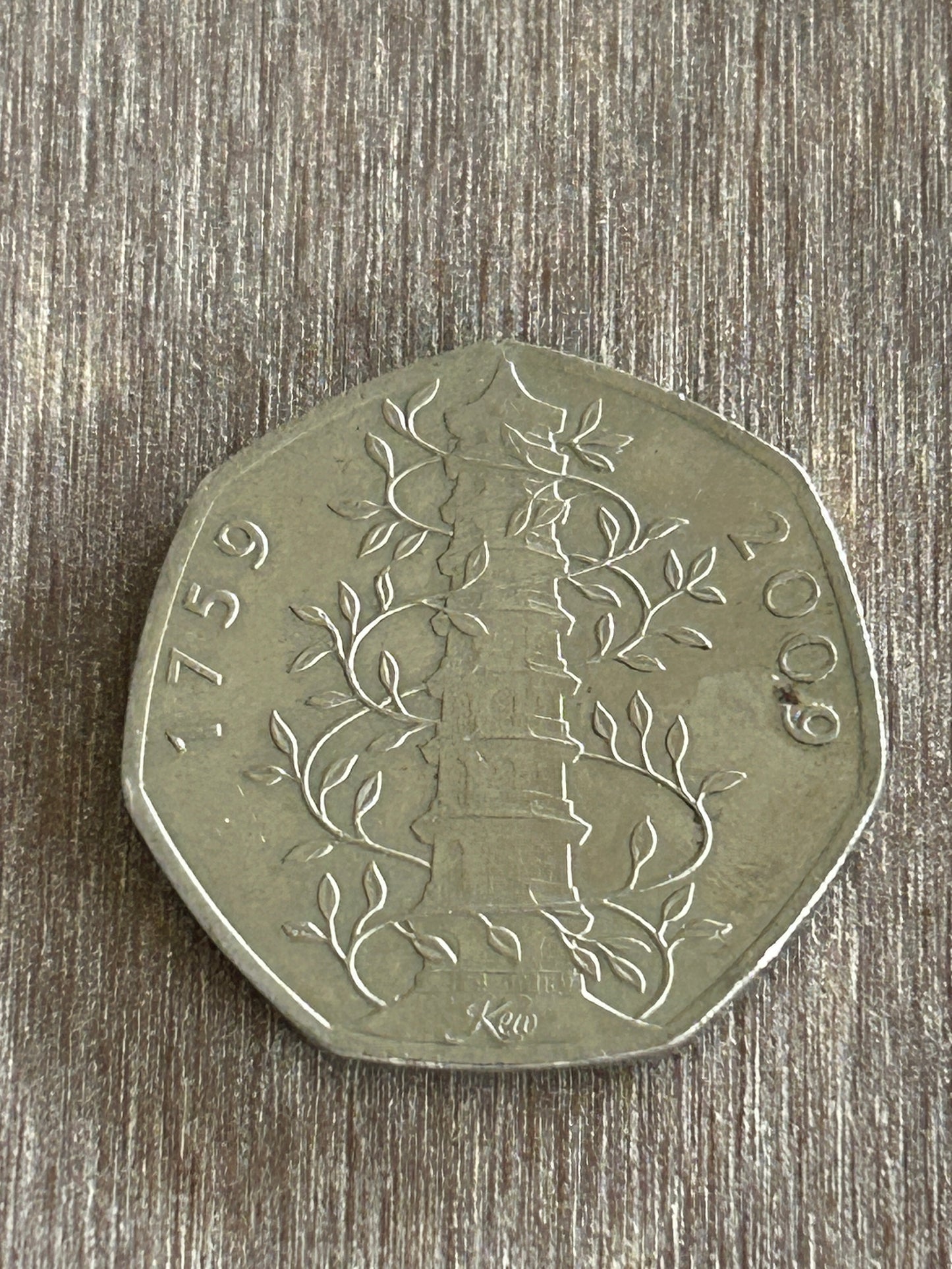 2009 Kew Gardens 50p