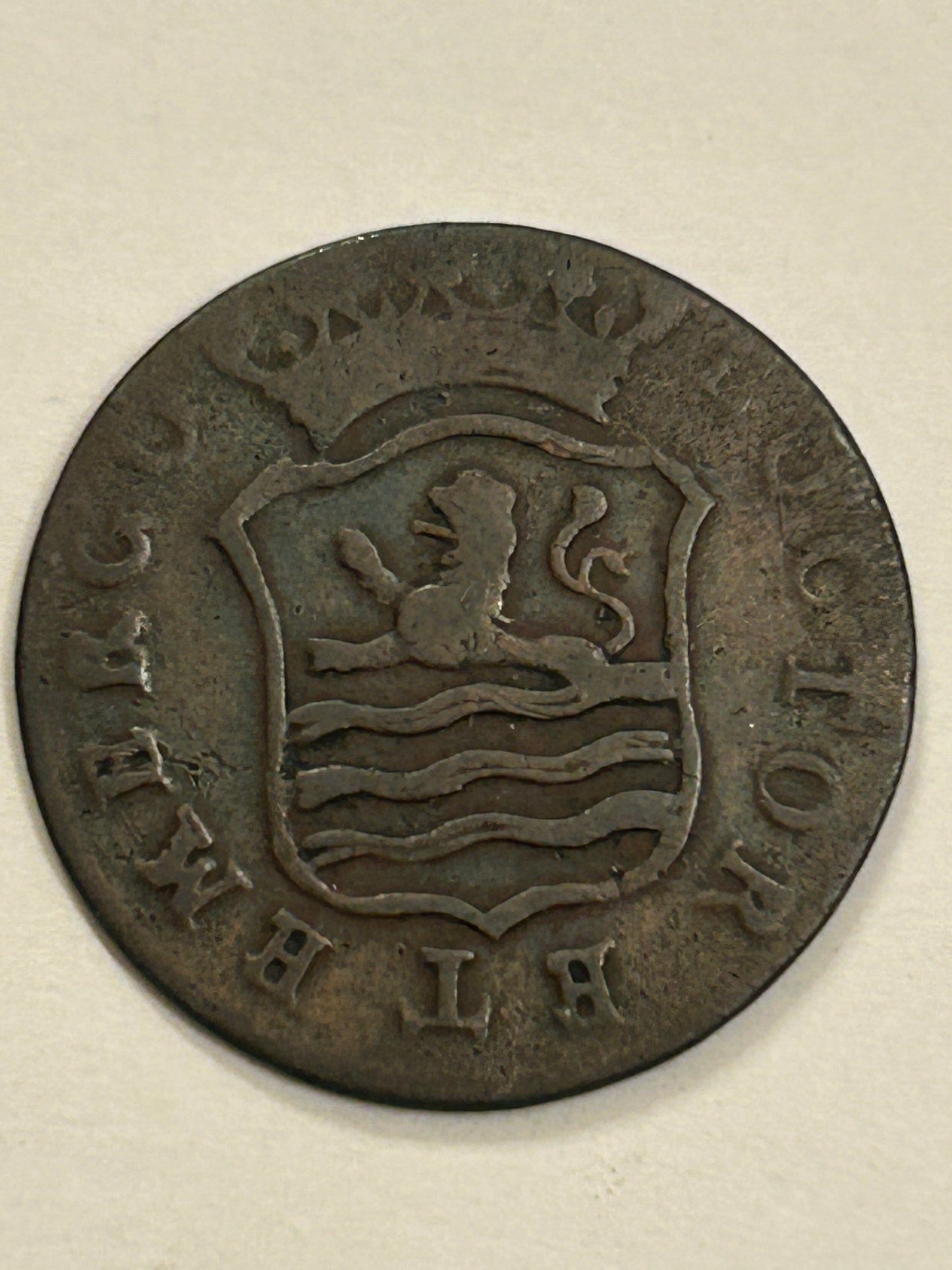 1793 NETHERLANDS 1 DUIT