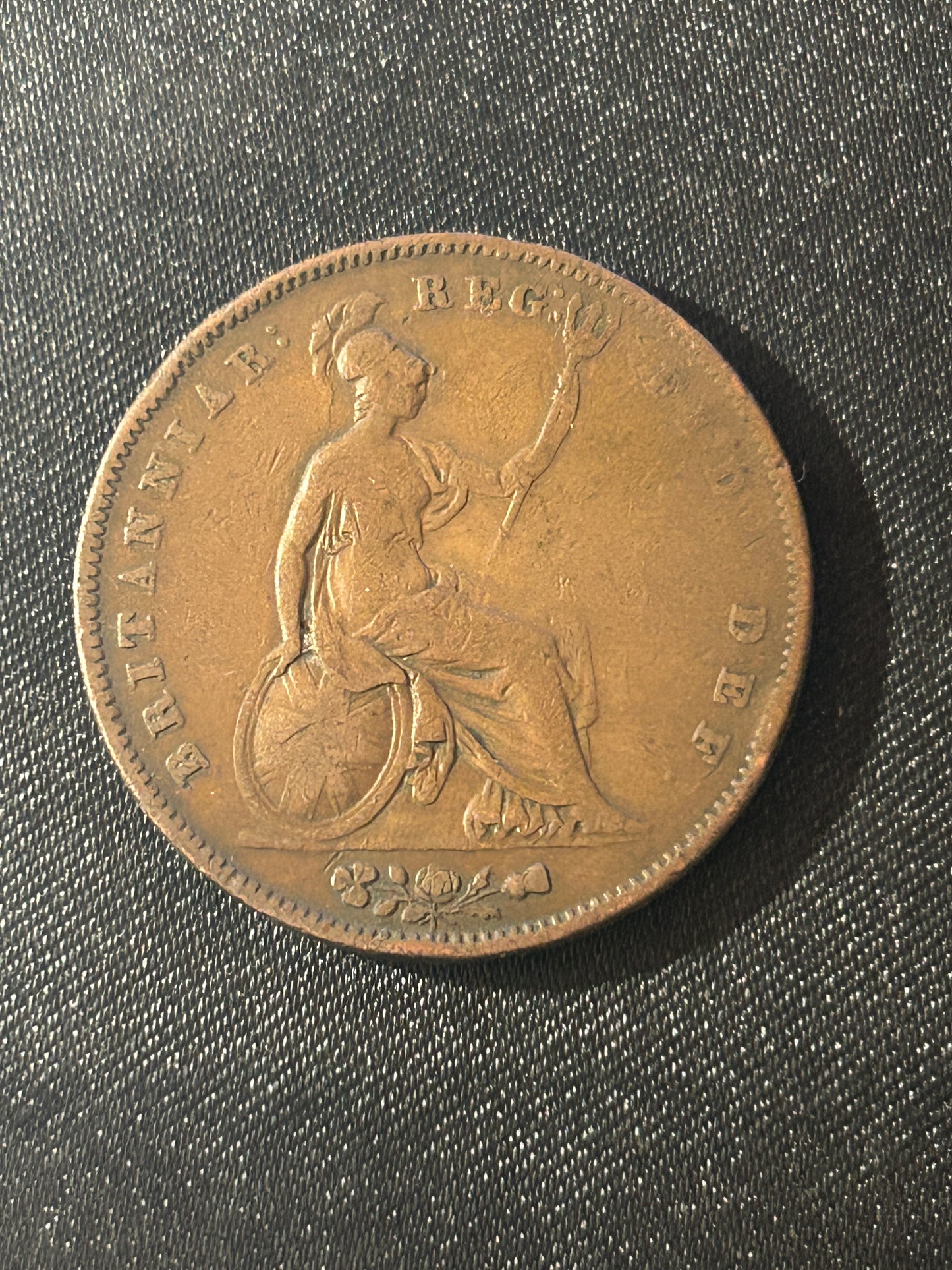 1853 Queen Victoria Young Head Penny