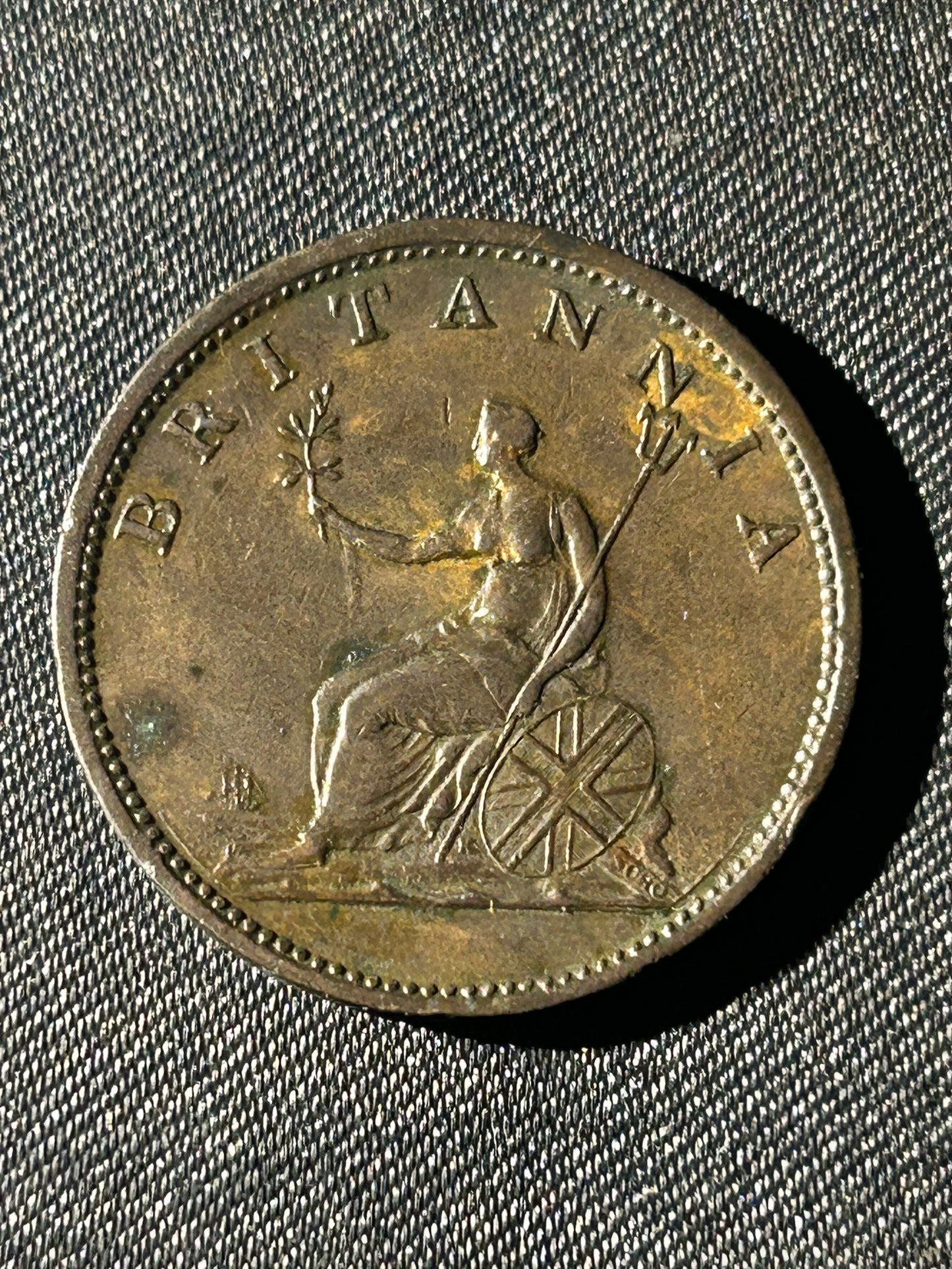 1806 George III Halfpenny