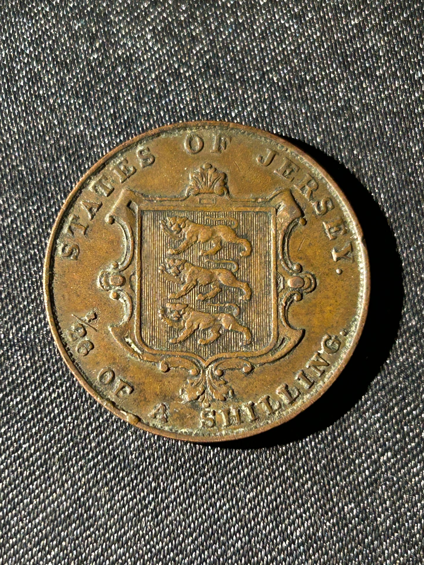1841 Queen Victoria Jersey 1/26th Shilling
