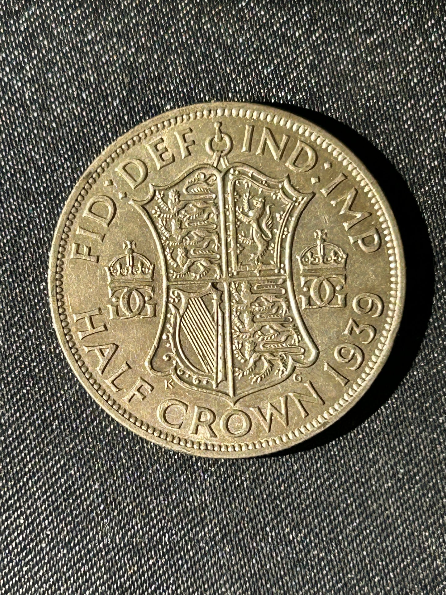1939 George VI Half Crown