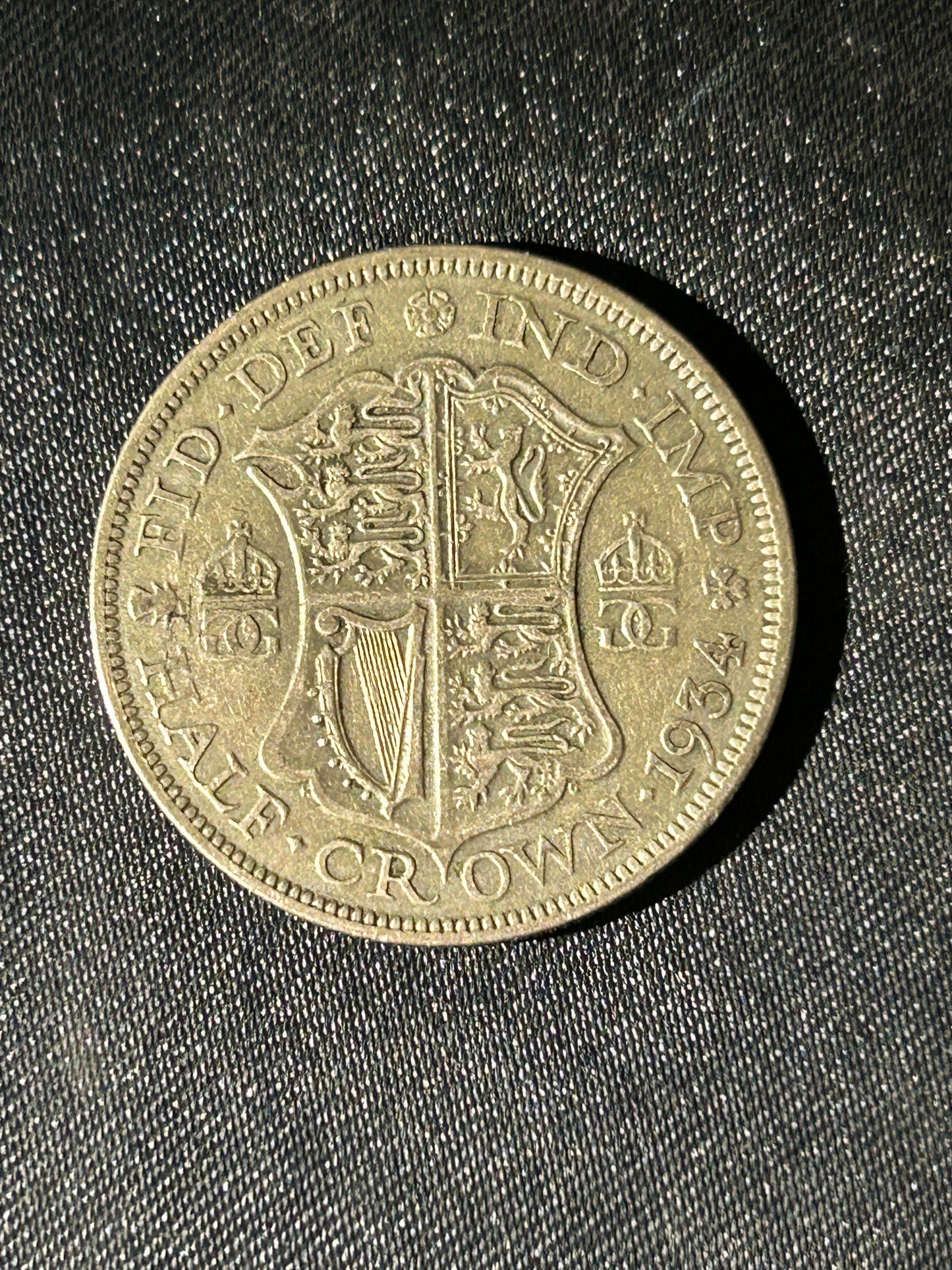 1934 George V Half crown