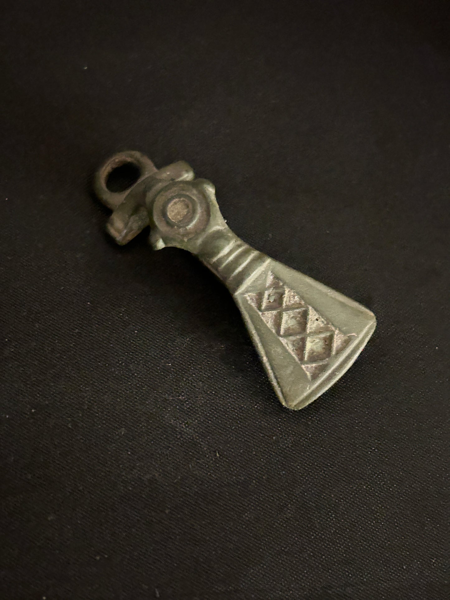 Roman Bronze Fibula Fantail