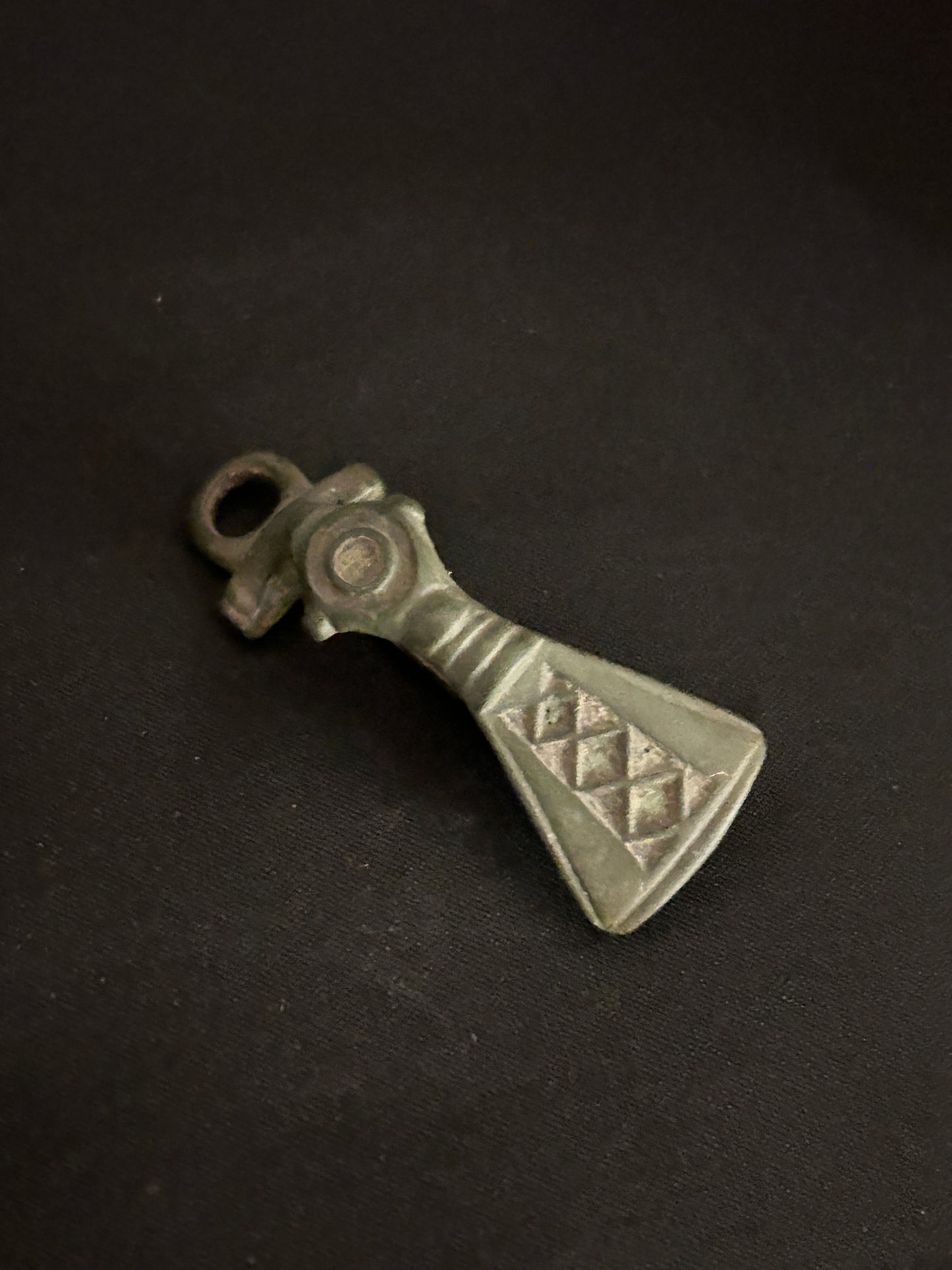 Roman Bronze Fibula Fantail