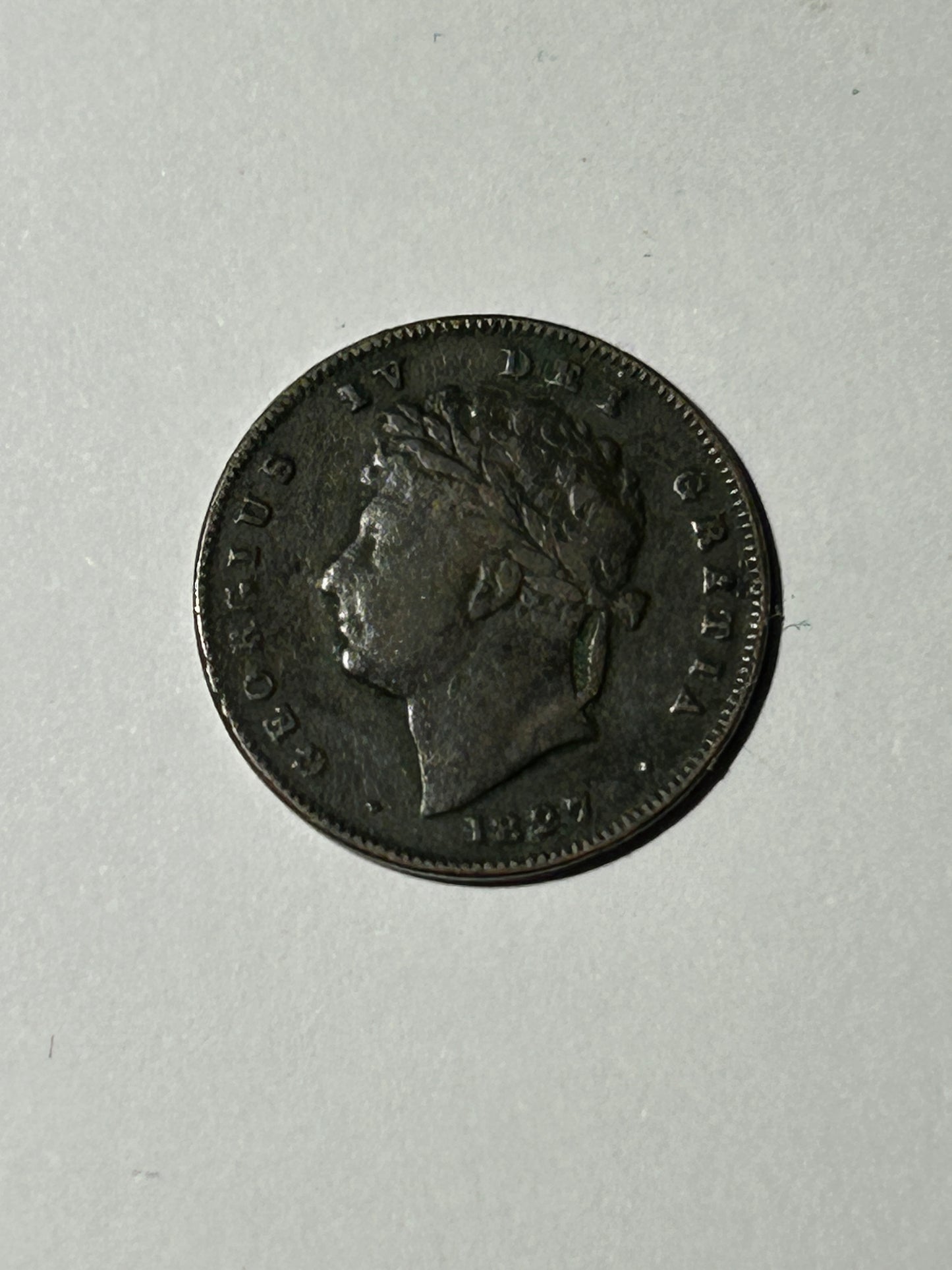 1827 George IV 3rd Farthing