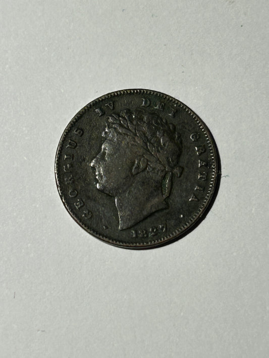 1827 George IV 3rd Farthing