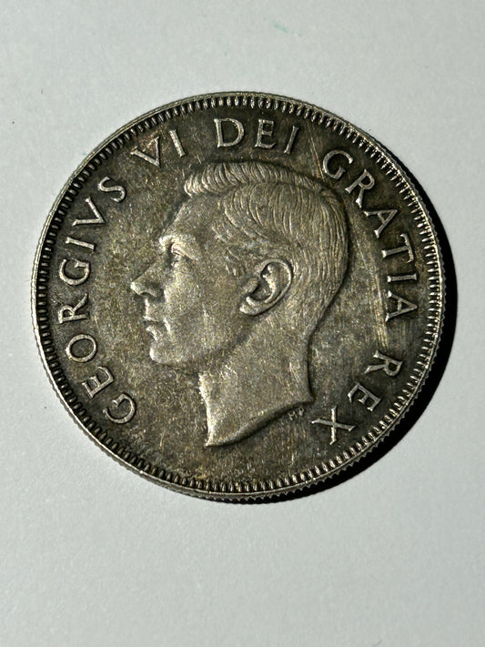 1951 George VI Canada 50 Cents