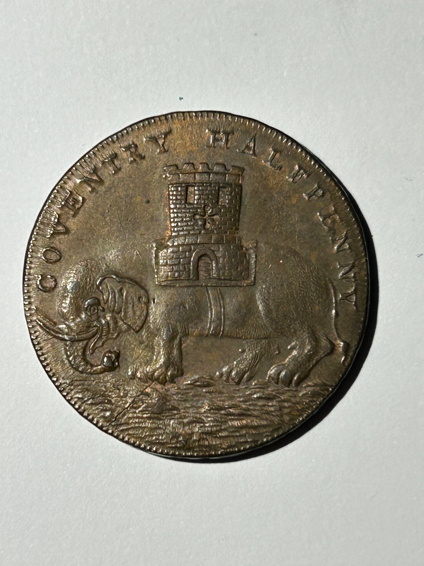 1793 Coventry Half Penny Token