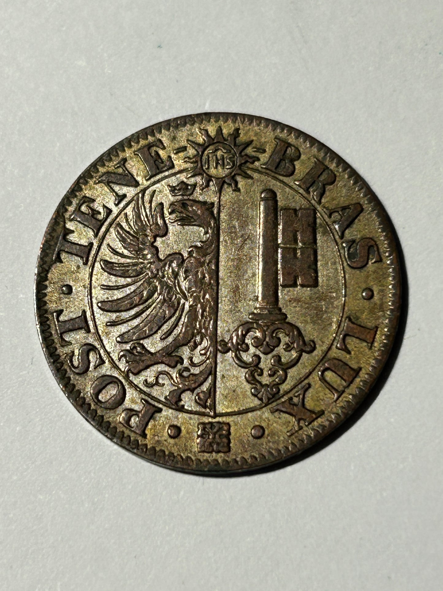 1840 Geneva 5 Centimes