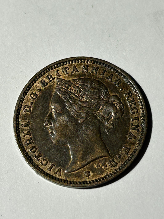 1877H Queen Victoria Jersey 1/48th of a Shilling