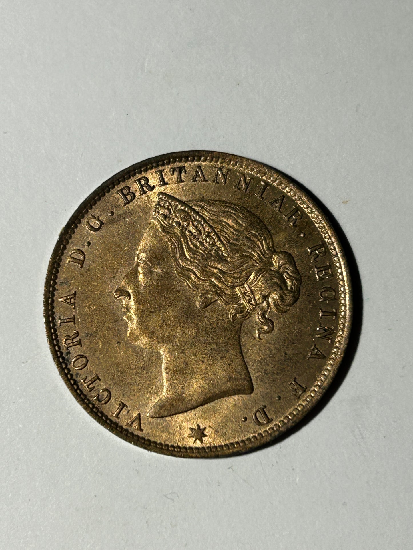 1888 Queen Victoria Jersey 1/24th of a Shilling