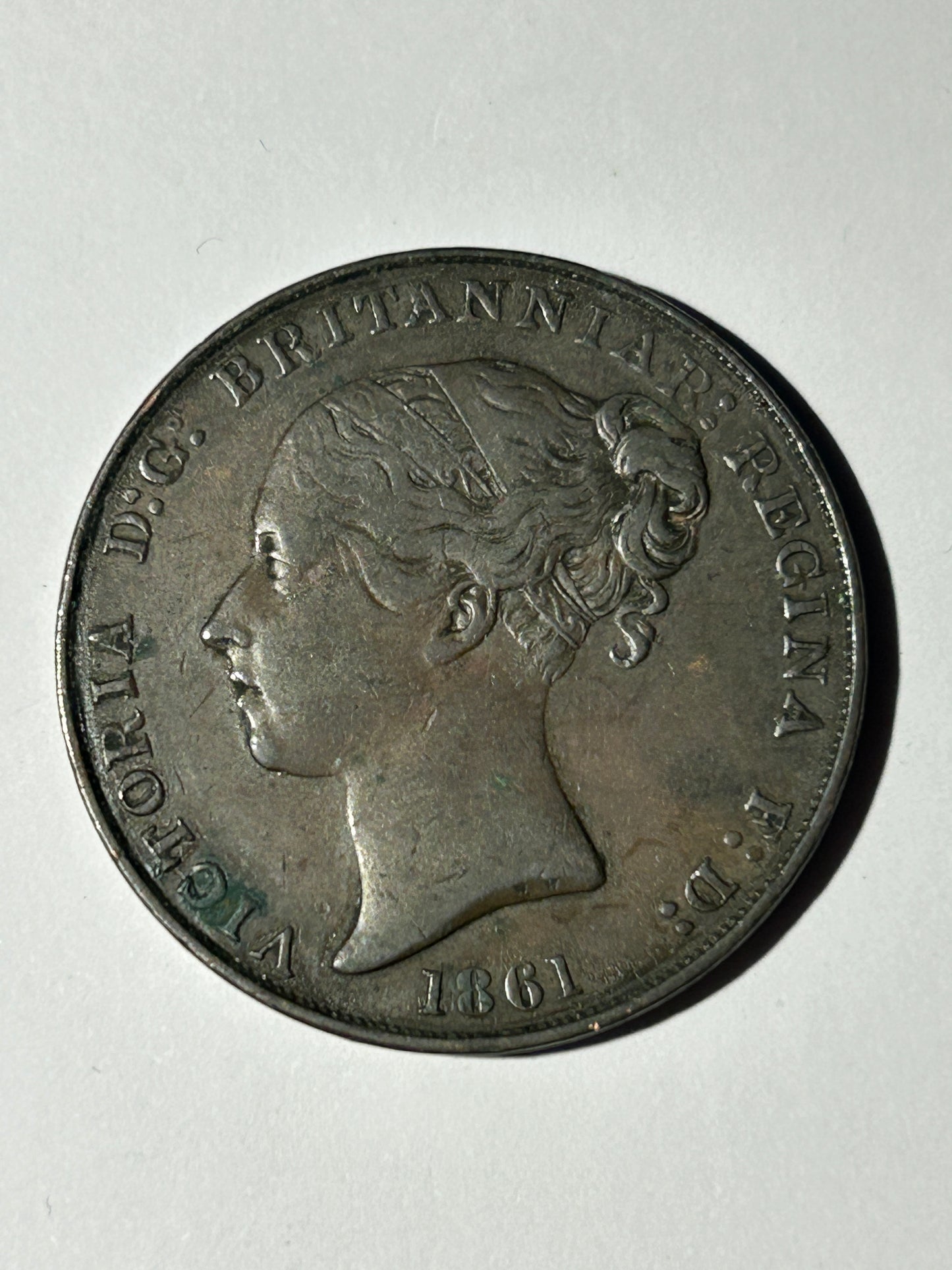 1861 Queen Victoria Jersey 1/13th of a Shilling