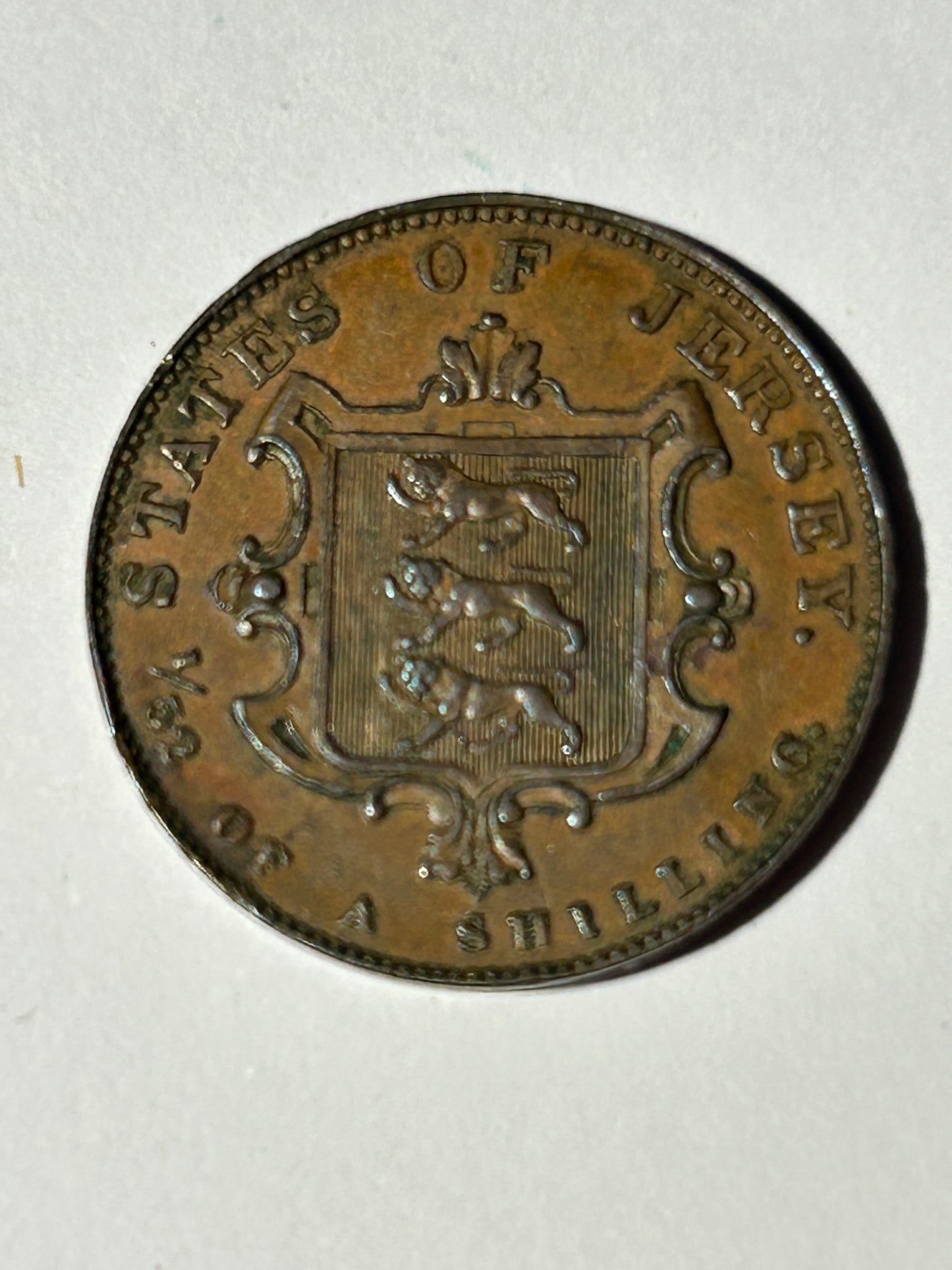 1841 Queen Victoria Jersey 1/52nd of a Shilling