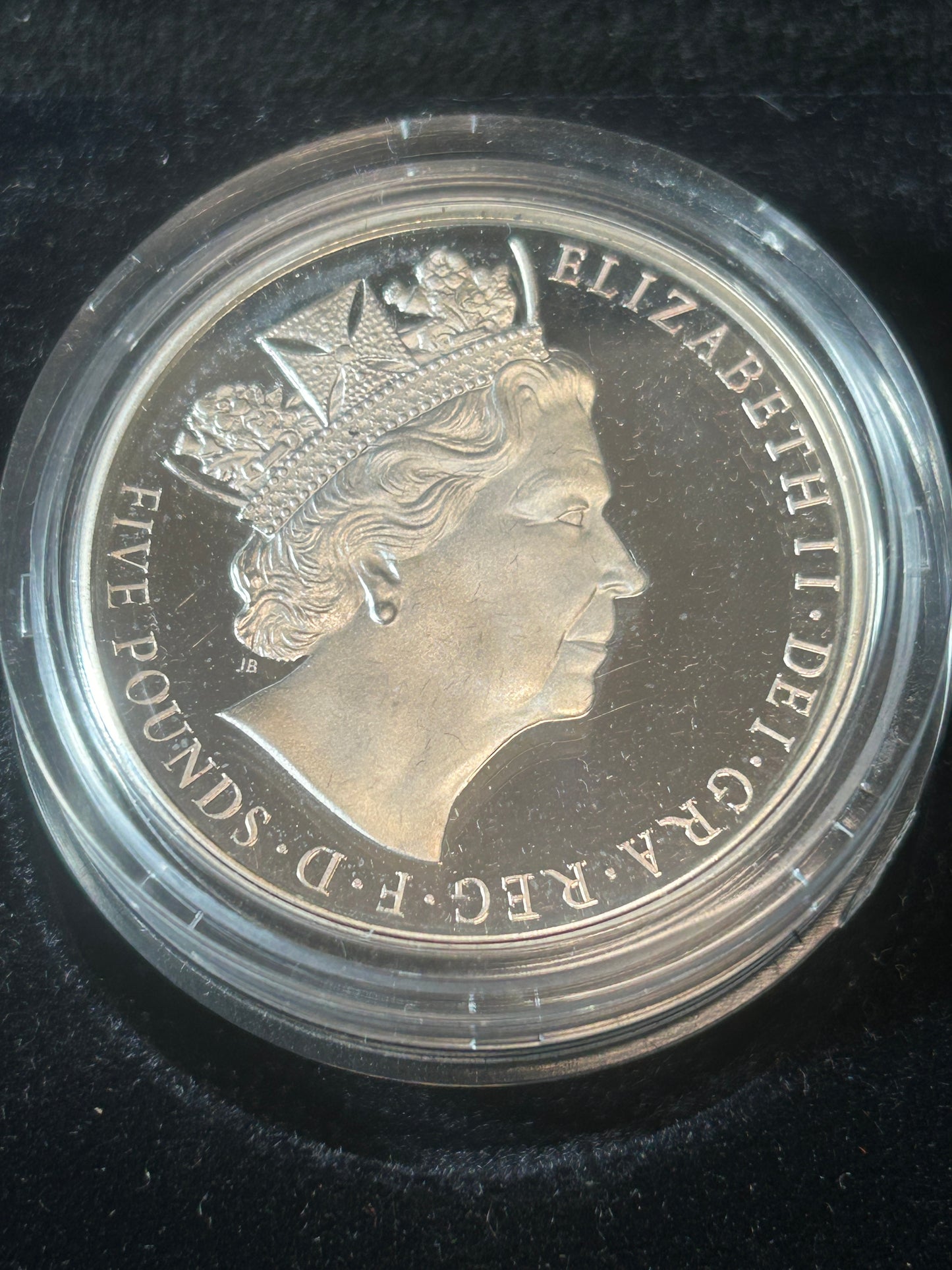 1992 Piedfort Silver Proof Fifty Pence Coin