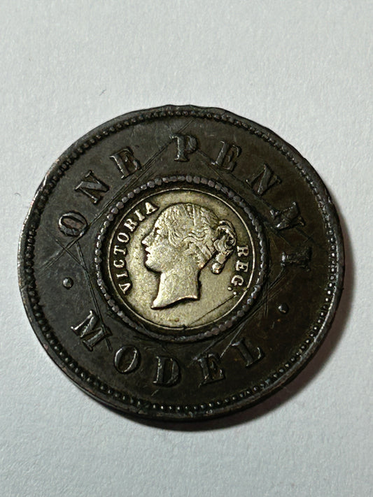 Queen Victoria Model Penny