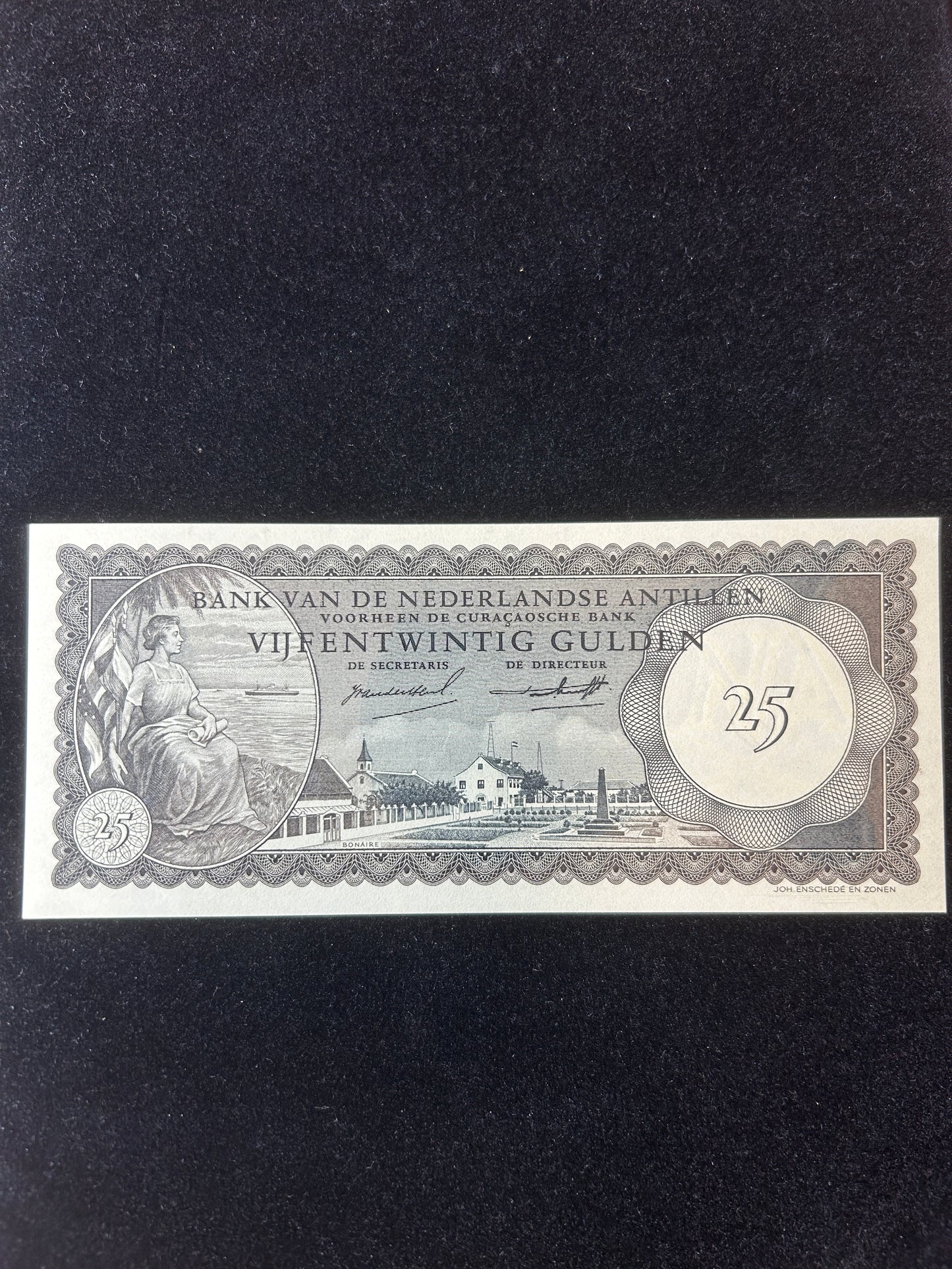 1962 Netherlands Antilles 25 Gulden