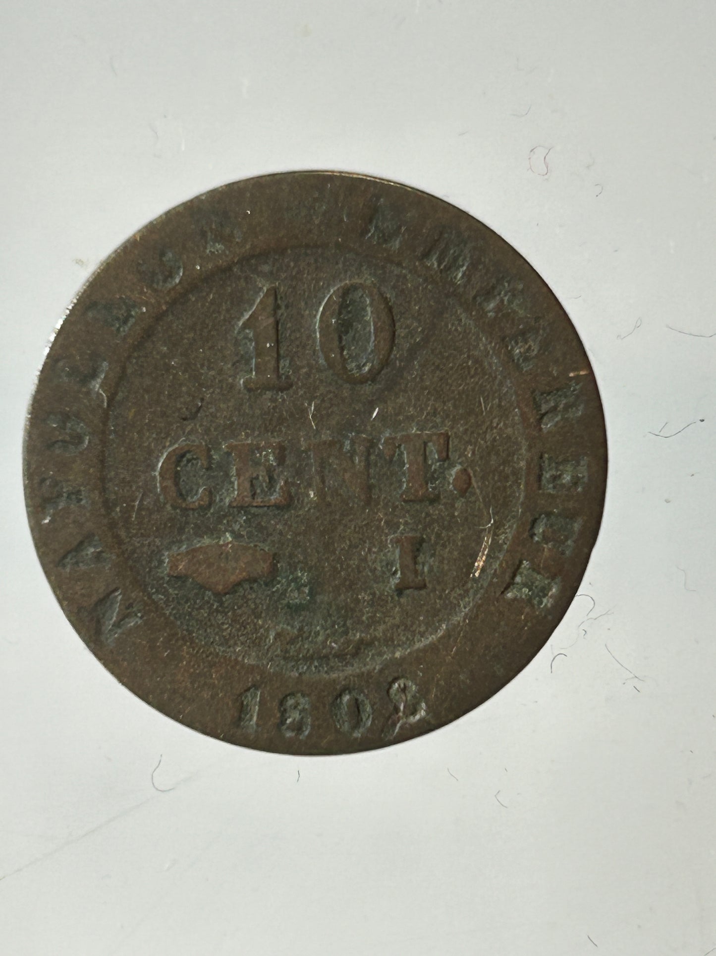 1808 France 10 Cents