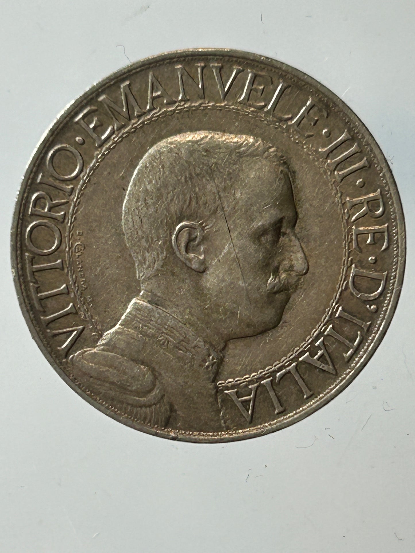 1908 Italy 1 Lira