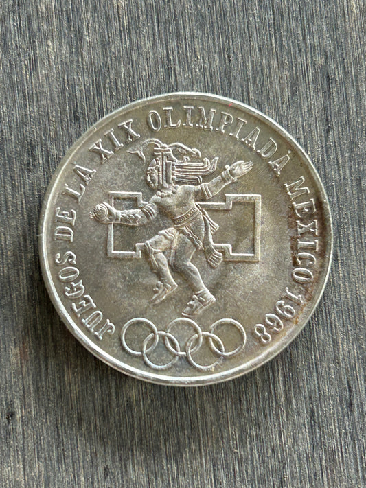1968 Mexico 25 Pesos
