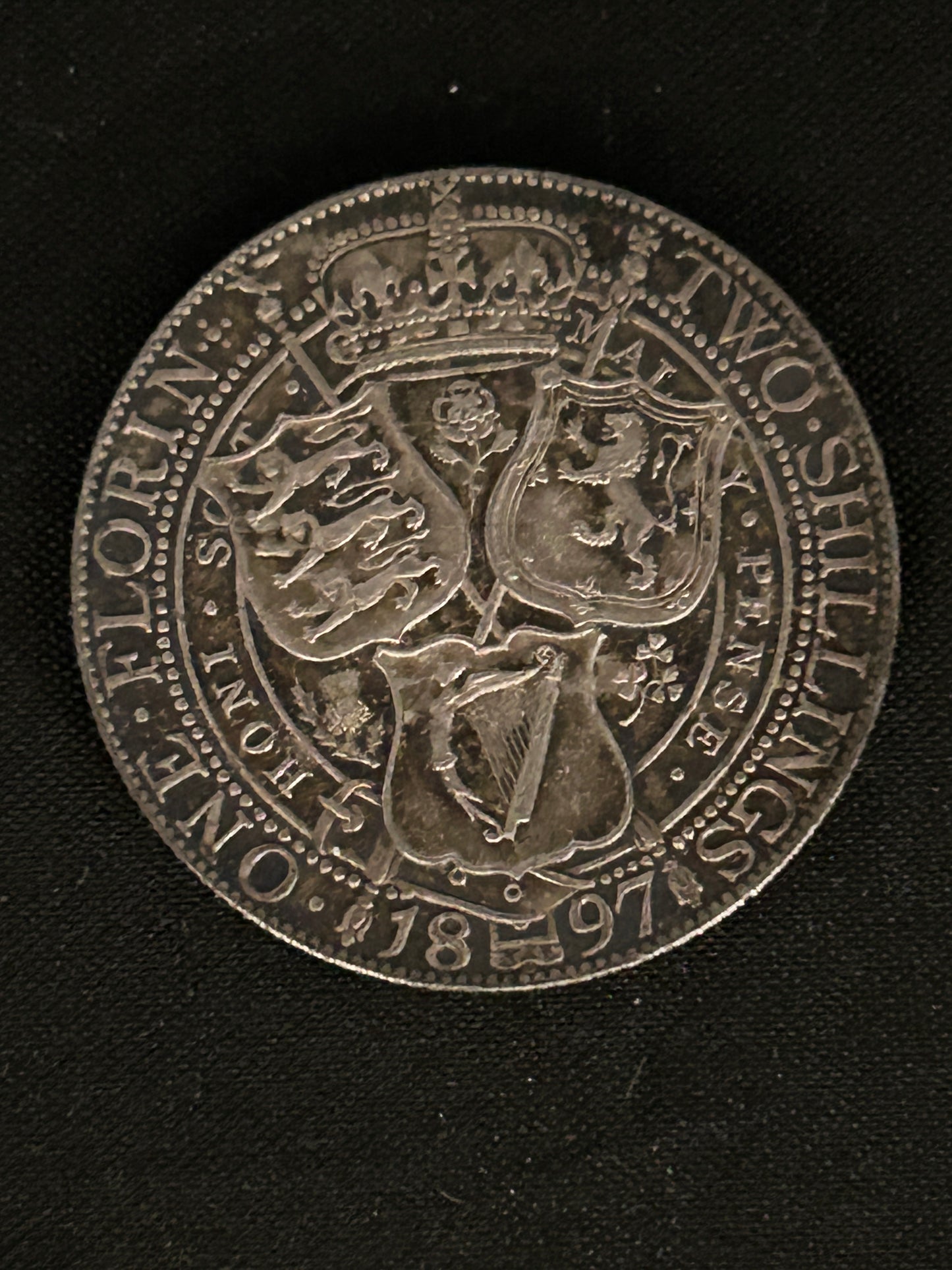 1897 Queen Victoria Florin