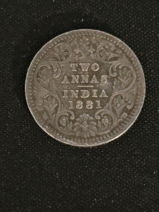 1881 Queen Victoria 2 Annas