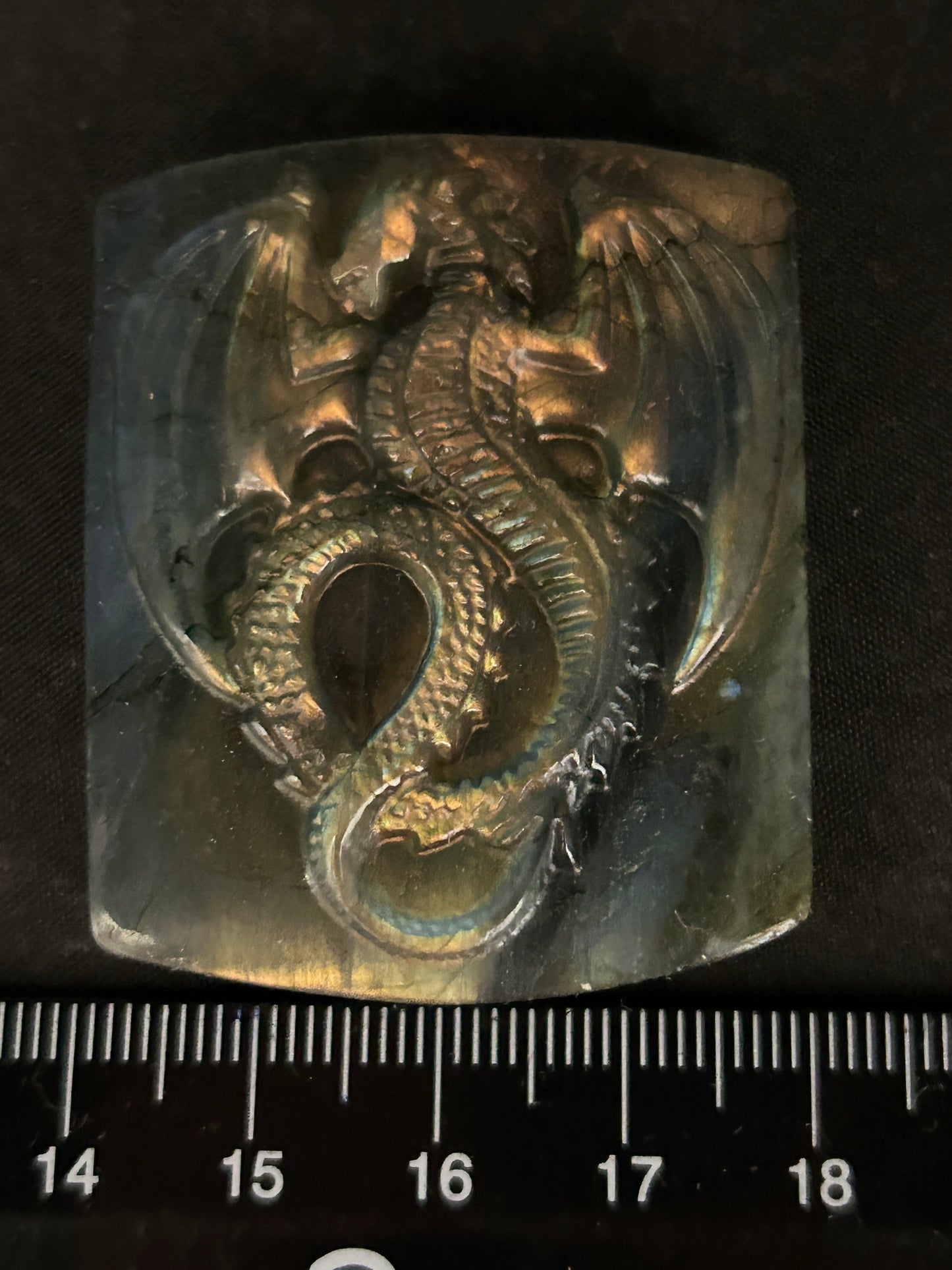 Labradorite Wyvern Dragon