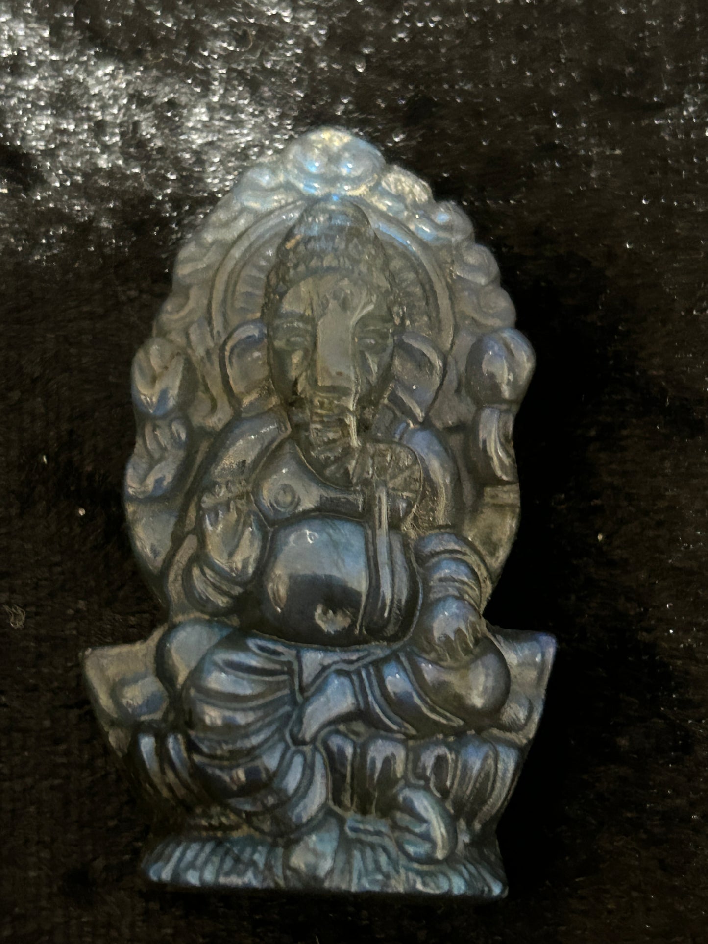 Labradorite Ganesha