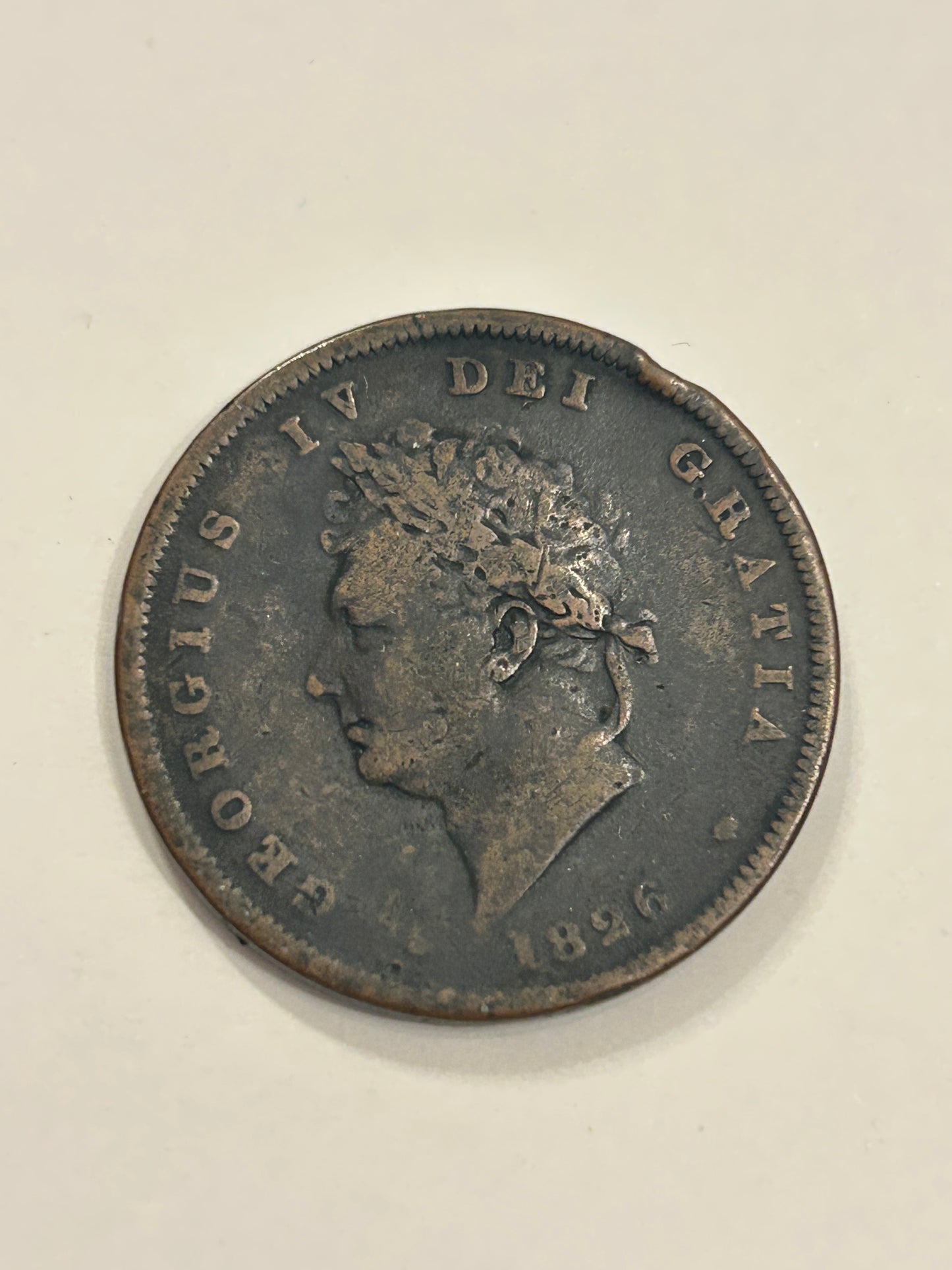 1826 George VI Penny