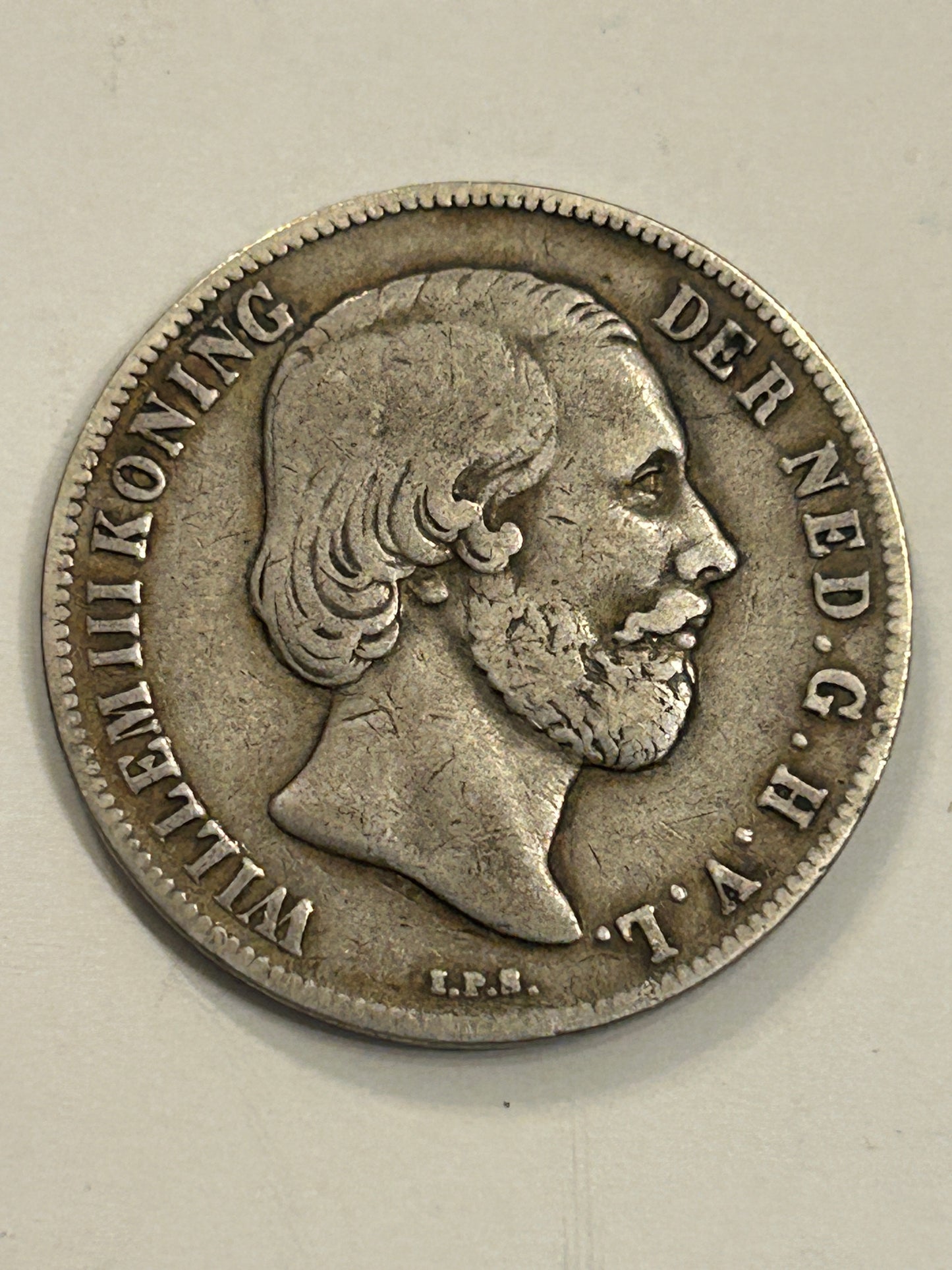 1866 NETHERLANDS 1 GUILDER